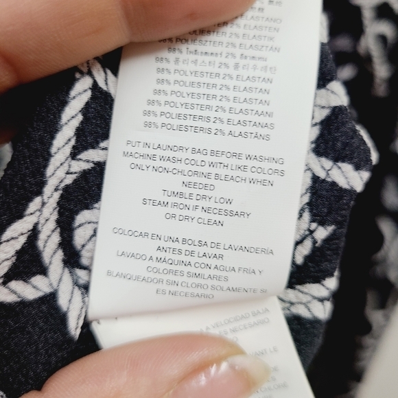 Michael Kors Chainlink Blouse - Picture 10 of 10